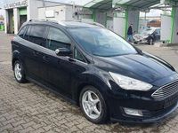 Gebraucht Ford Grand C-Max Titanium 125 PS (91 kW) 2017 Schwarz Van / Kleinbus