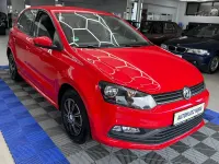 Gebraucht VW Polo Trendline 60 PS (44 kW) 2014 Rot Kleinwagen