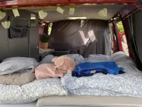 Gebraucht VW T4 77 PS (56 kW) 1998 Rot Van