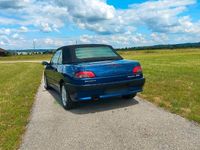 Gebraucht Peugeot 306 Cabriolet 101 PS (74 kW) 1997 Blau Cabrio