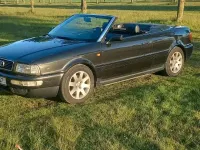 Gebraucht Audi 80 125 PS (91 kW) 1998 Schwarz Cabrio