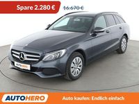 Gebraucht Mercedes C180 116 PS (85 kW) 2015 Grau Kombi