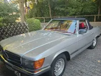 Gebraucht Mercedes SL450 218 PS (160 kW) 1979 Silber Cabrio