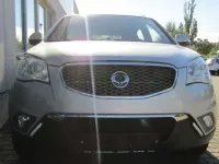 Gebraucht SsangYong Korando Crystal 175 PS (128 kW) 2011 Silbergrau SUV