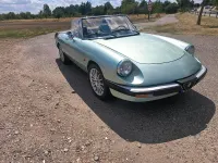 Gebraucht Alfa Romeo Spider 126 PS (92 kW) 1986 Grün Cabrio