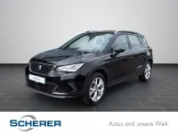 Gebraucht Seat Arona FR 110 PS (80 kW) 2024 Midnight schwarz metallic (metallic) SUV