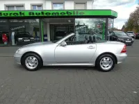 Gebraucht Mercedes SLK200 163 PS (119 kW) 2001 Silber Cabrio