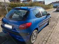 Gebraucht Peugeot 206 60 PS (44 kW) 2000 Blau Limousine
