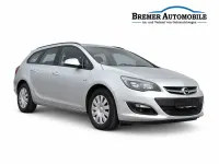 Gebraucht Opel Astra 110 PS (80 kW) 2015 Argonsilber/sovereign/switchbl Kombi