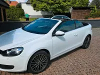 Brugt VW Golf Cabriolet 105 HK (77 kW) 2012 Hvid Cabriolet