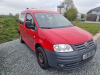 Second-hand VW Caddy Life 80 CP (58 kW) 2009 Roșu Monovolum