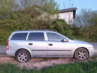 Gebraucht Opel Astra 101 PS (74 kW) 2002 Silber Kombi