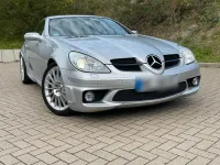 Gebraucht Mercedes SLK55 AMG AMG 360 PS (264 kW) 2005 Silber Cabrio