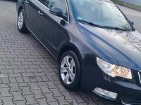 Gebraucht Skoda Superb 125 PS (91 kW) 2009 Schwarz Limousine