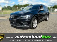 Gebraucht VW Tiguan Allspace Comfortline 200 PS (147 kW) 2021 Deep black (metallic) SUV