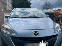 gebraucht Mazda 5 in Blau-Metallic, 7 Sitzer im guten Zustand