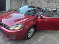 Second-hand VW Golf 140 CP (102 kW) 2011 Roșu Cabrio