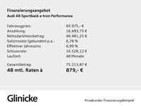 Neu Audi e-tron Sportback Performance 269 kW (367 PS) 2025 Grau SUV