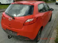 Gebraucht Mazda 2 55 PS (40 kW) 2008 Rot Kleinwagen