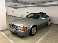 Gebraucht Mercedes SL500 326 PS (239 kW) 1991 Silber Cabrio