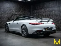 Gebraucht Mercedes SL43 AMG AMG Line Premium Plus 381 PS (280 kW) 2024 Weiß (manufaktur opalithweiß bright) Cabrio