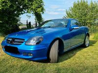 Gebraucht Mercedes SLK320 217 PS (159 kW) 2002 Blau Cabrio