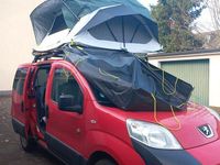 Gebraucht Peugeot Partner Tepee 75 PS (55 kW) 2010 Rot Van / Kleinbus