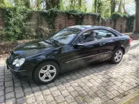 Gebraucht Mercedes CLK200 Avantgarde 163 PS (119 kW) 2004 Schwarz Coupé