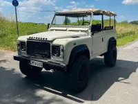 Gebraucht Land Rover Defender 122 PS (89 kW) 2001 Beige Cabrio