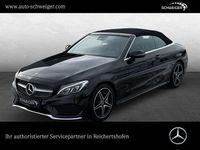 Gebraucht Mercedes C300 AMG line 245 PS (180 kW) 2017 Schwarz Cabrio