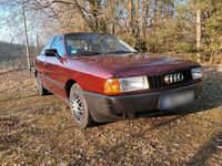 Second-hand Audi 80 70 CP (51 kW) 1990 Roșu Berlinǎ