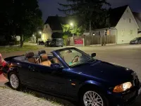 Gebraucht BMW 318 Cabriolet Sport Line 143 PS (105 kW) 2003 Blau Cabrio