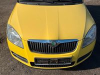 Gebraucht Skoda Fabia 2008 Gelb Kleinwagen