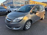 Gebraucht Opel Meriva Edition 95 PS (69 kW) 2014 Muskatgrau/muskat braun(m2) Van / Kleinbus