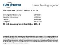 Gebraucht Seat Arona Style 116 PS (85 kW) 2024 Nevada weiß metallic (metallic) SUV