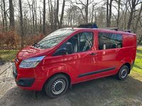 Second-hand Ford Transit Custom 101 CP (74 kW) 2013 Roșu Monovolum