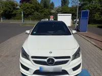 Gebraucht Mercedes CLA200 AMG line 156 PS (114 kW) 2013 Weiß Coupé