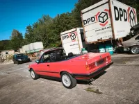 Gebraucht BMW 320 Cabriolet 129 PS (94 kW) 1990 Rot Cabrio
