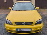 Gebraucht Opel Astra 74 PS (54 kW) 2001 Gelb Limousine