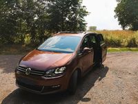 Gebraucht VW Sharan Sound 184 PS (135 kW) 2017 Braun Van / Kleinbus