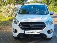 Gebraucht Ford Kuga ST-Line 182 PS (133 kW) 2018 Weiß SUV