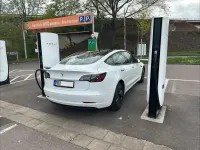 Used Tesla Model 3 Standard Range Plus 239 kW (325 HP) 2021 White Sedan