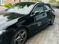 Gebraucht Mercedes A200 AMG line 163 PS (119 kW) 2019 Schwarz Limousine