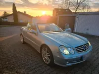 Gebraucht Mercedes CLK200 163 PS (119 kW) 2003 Blau Cabrio