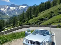 Gebraucht Mercedes SL350 245 PS (180 kW) 2003 Silber Cabrio