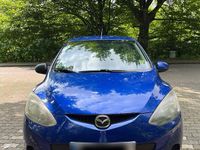 Gebraucht Mazda 2 86 PS (63 kW) 2009 Blau Kleinwagen