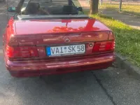 Gebraucht Mercedes SL320 231 PS (169 kW) 1996 Rot Cabrio