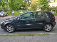 Gebraucht VW Golf V 2008 Schwarz Kleinwagen