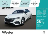 Gebraucht Skoda Octavia RS 245 PS (180 kW) 2021 Moonweiss (metallic) Limousine
