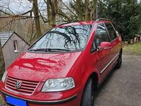 Gebraucht VW Sharan United 140 PS (102 kW) 2009 Rot Van / Kleinbus